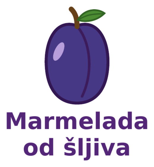 Naljepnica: Marmelada od šljiva